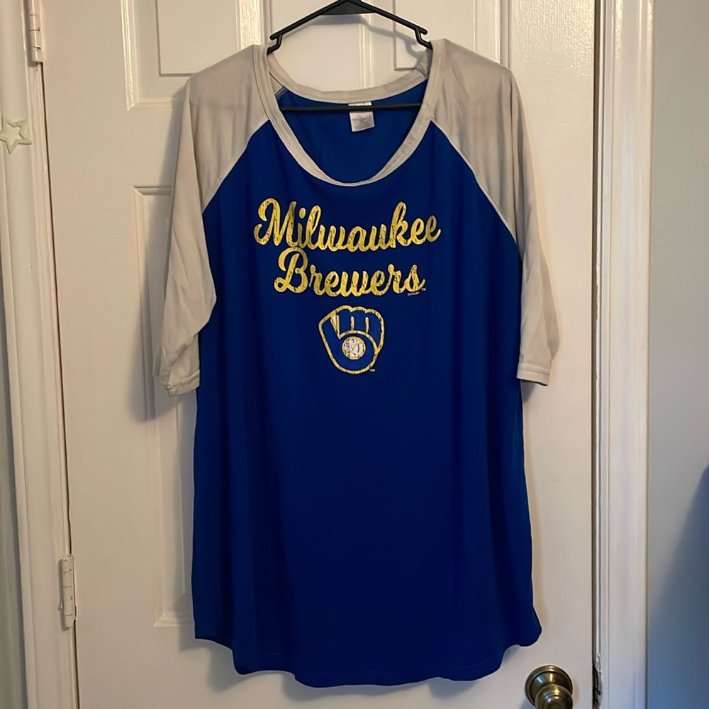 Milwaukee Brewers Baseball Tee